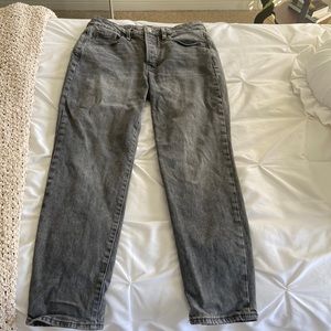 Grey jeans no rips. Never worn.